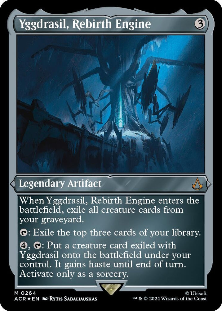Image for Yggdrasil, Rebirth Engine (Foil Etched) (264) - Magic: The Gathering