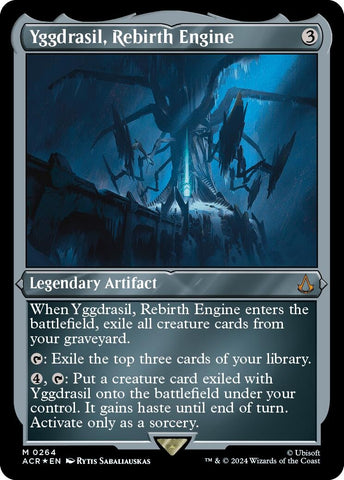 Image for Yggdrasil, Rebirth Engine (Foil Etched) (264) - Magic: The Gathering