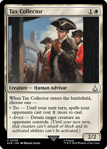 Image for Tax Collector (9) - Magic: The Gathering