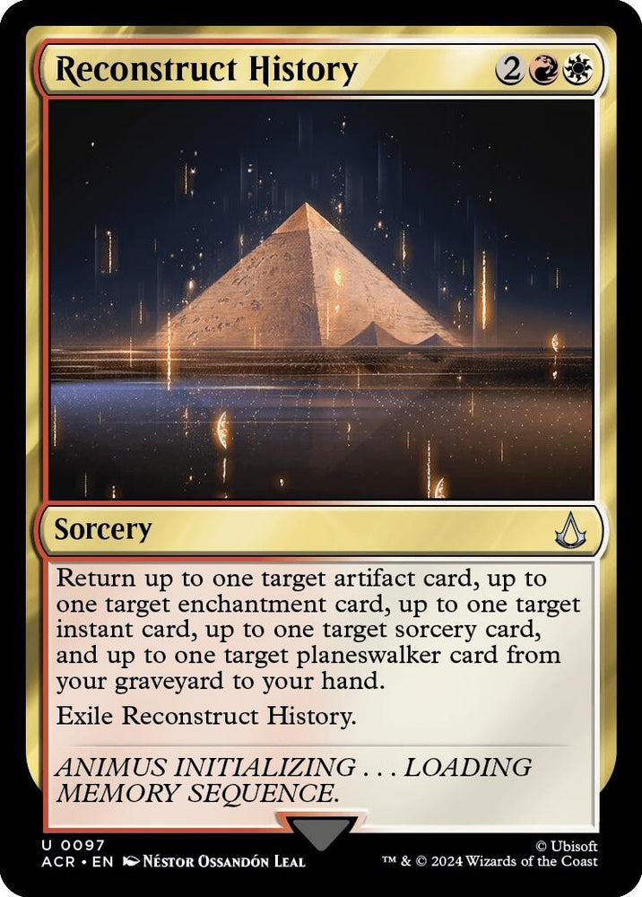 Image for Reconstruct History (97) [Universes Beyond: Assassin's Creed]