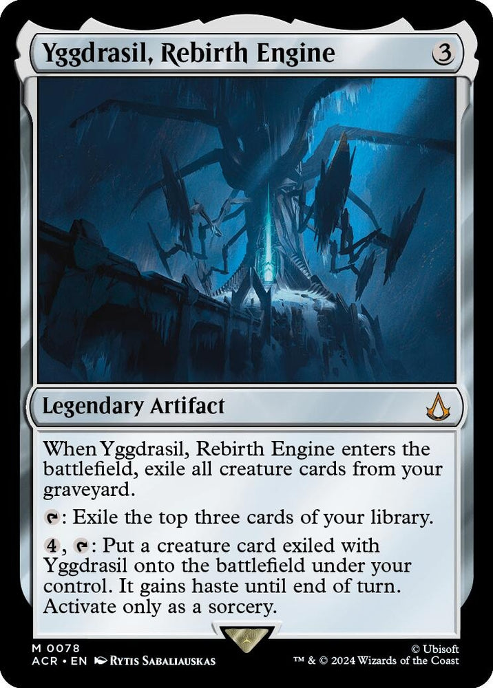 Image for Yggdrasil, Rebirth Engine (78) [Universes Beyond: Assassin's Creed]