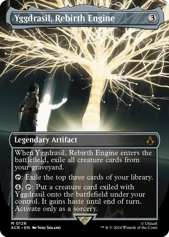 Image for Yggdrasil, Rebirth Engine (Borderless) (126) - Magic: The Gathering