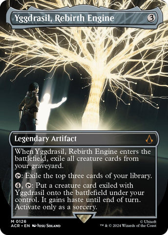 Image for Yggdrasil, Rebirth Engine (Borderless) (126) - Magic: The Gathering