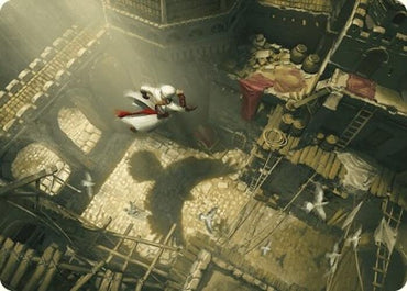 Image for Rooftop Bypass Art Card (20) [Art Series: Universes Beyond: Assassin's Creed]