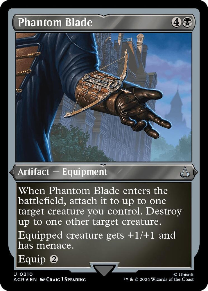 Image for Phantom Blade (Foil Etched) (210) [Universes Beyond: Assassin's Creed]