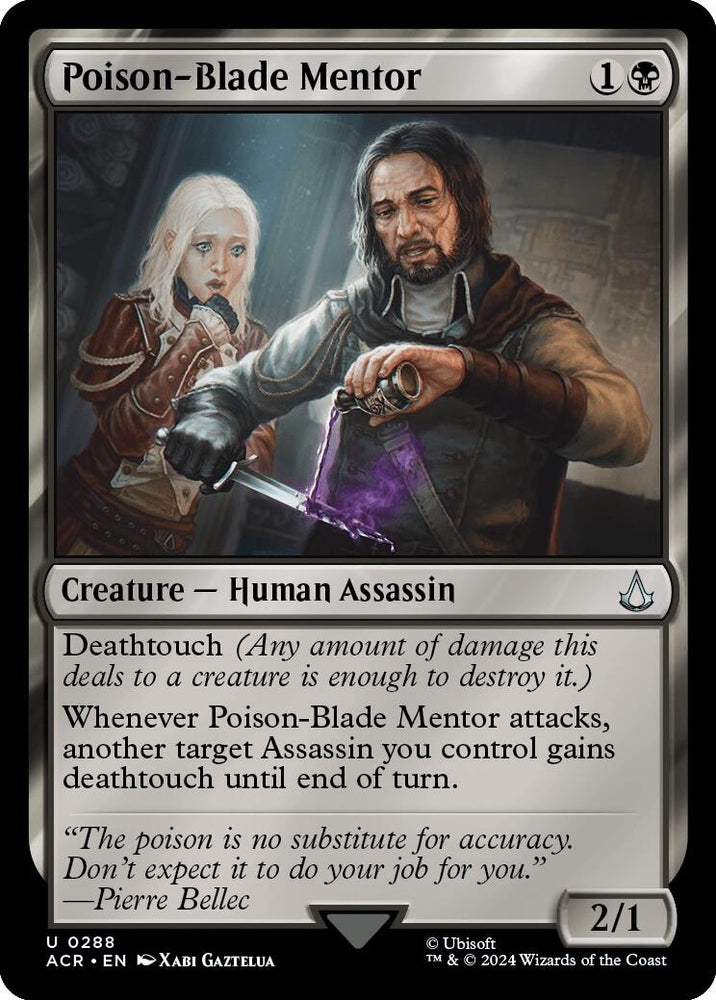 Image for Poison-Blade Mentor (288) - Magic: The Gathering