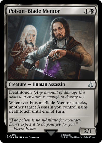 Image for Poison-Blade Mentor (288) - Magic: The Gathering