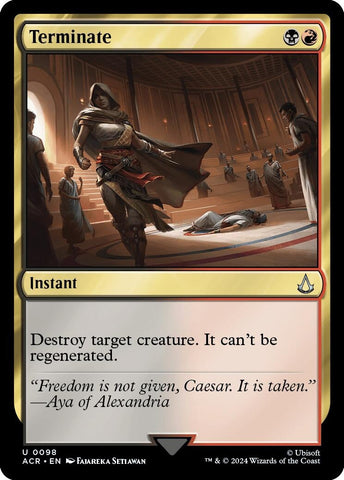 Image for Terminate (98) - Magic: The Gathering