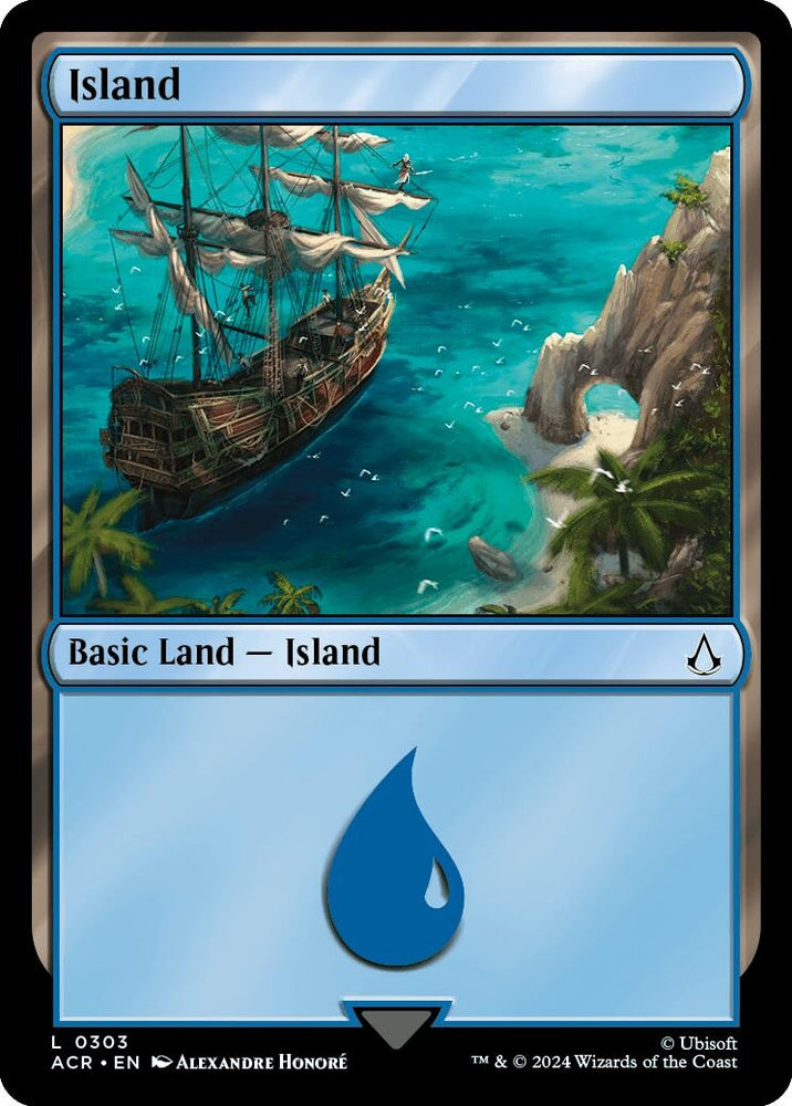 Image for Island (0303) (303) [Universes Beyond: Assassin's Creed]