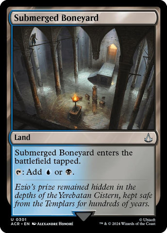 Image for Submerged Boneyard (301) - Magic: The Gathering