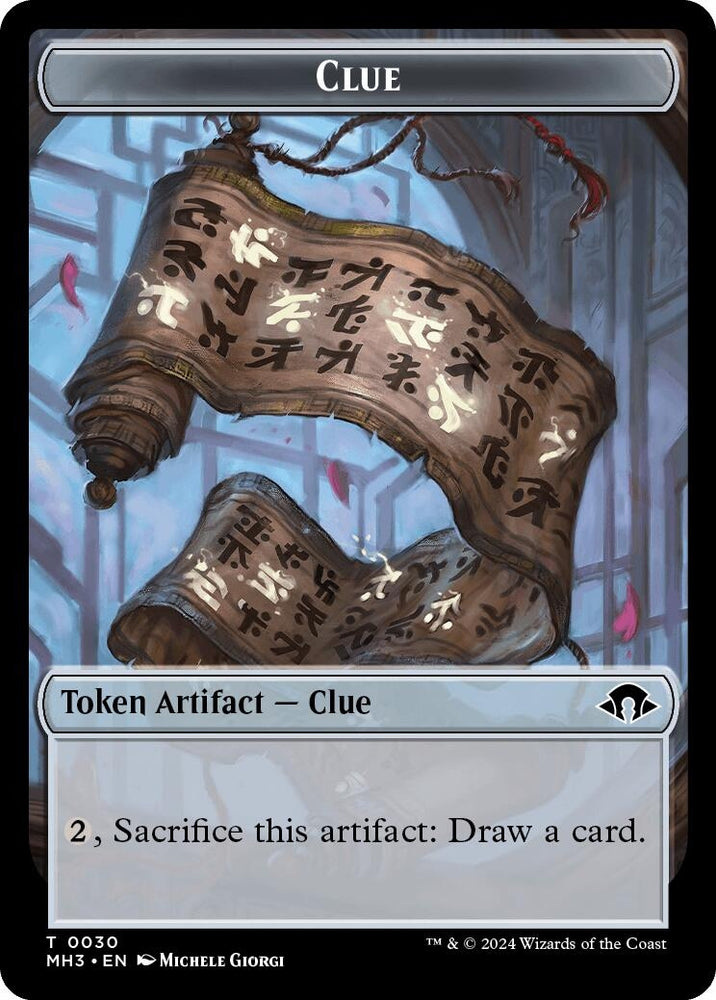 Image for Clue Token // Energy Reserve Double-Sided Token (30 // 36) [Modern Horizons 3]