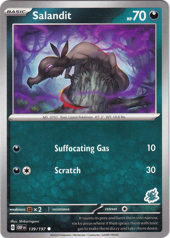 Image for Salandit - Darkrai Deck (139/197) - Pokemon