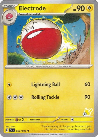 Image for Electrode - Pikachu 6 (067/193) - Pokemon