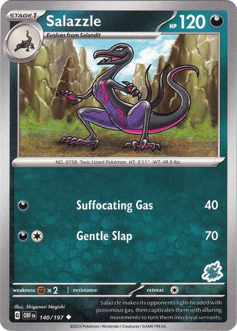 Image for Salazzle - Darkrai Deck (140/197) - Pokemon