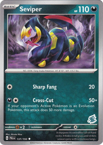 Image for Seviper - Darkrai Deck (137/193) - Pokemon