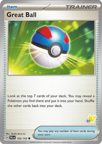 Image for Great Ball - Pikachu 57 (183/193) - Pokemon