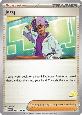 Image for Jacq - Pikachu 51 (175/198) - Pokemon