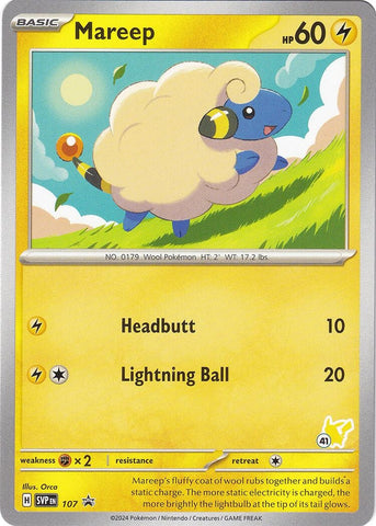 Image for Mareep - Pikachu 41 (107) - Pokemon