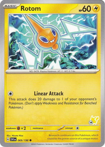Image for Rotom - Pikachu 14 (069/198) - Pokemon