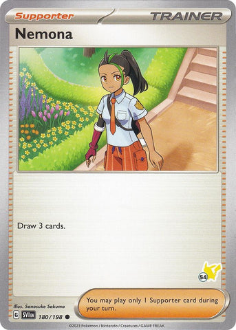 Image for Nemona - Pikachu 54 (180/198) - Pokemon