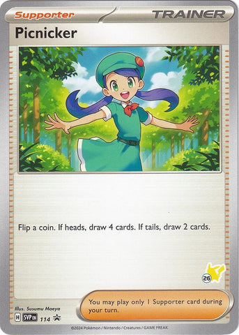Image for Picnicker - Pikachu 26 (114) - Pokemon