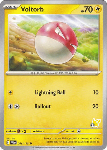 Image for Voltorb - Pikachu 34 (066/193) - Pokemon
