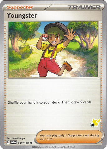 Image for Youngster - Pikachu 50 (198/198) - Pokemon