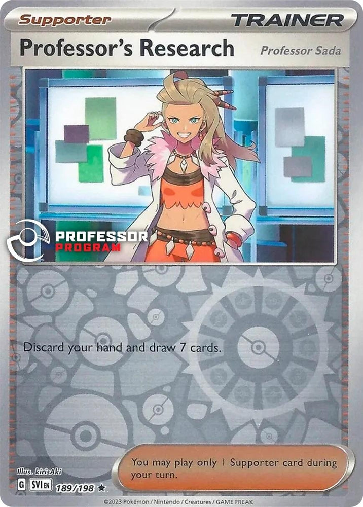Image for Professor's Research (189/198) [Professor Program Promos]