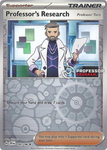 Image for Professor's Research (190/198) [Professor Program Promos]