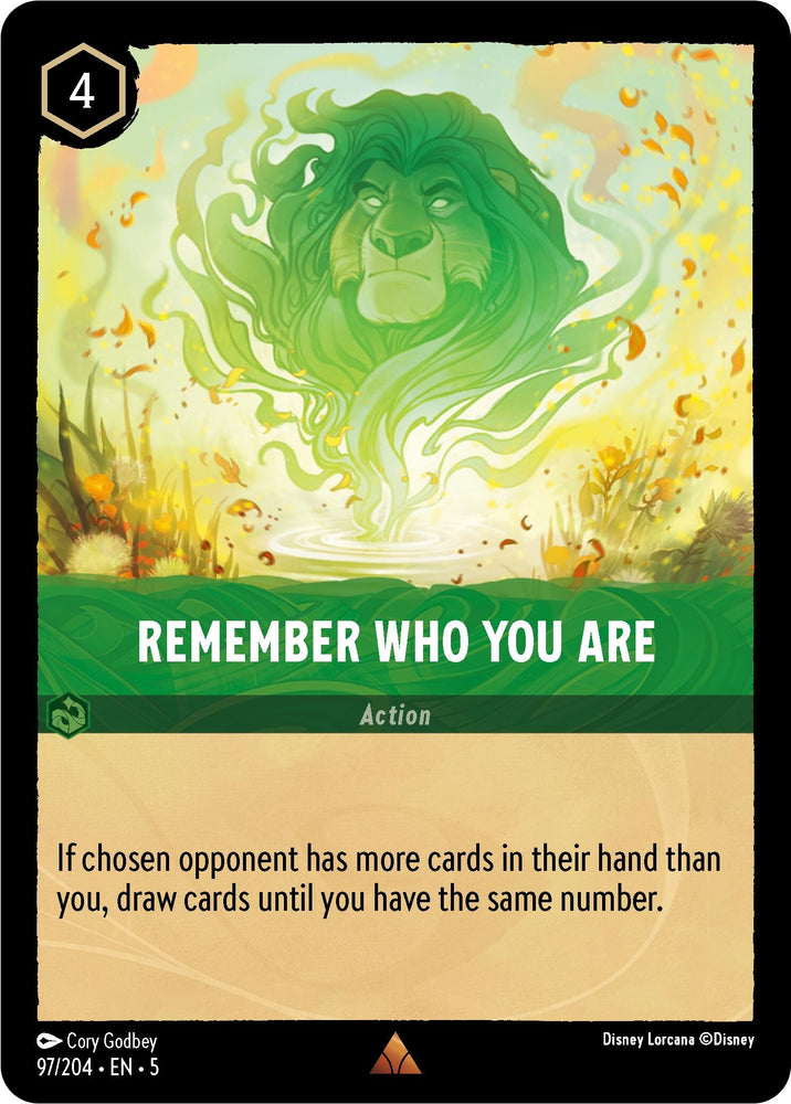 Image for Remember Who You Are (97/204) - Disney Lorcana