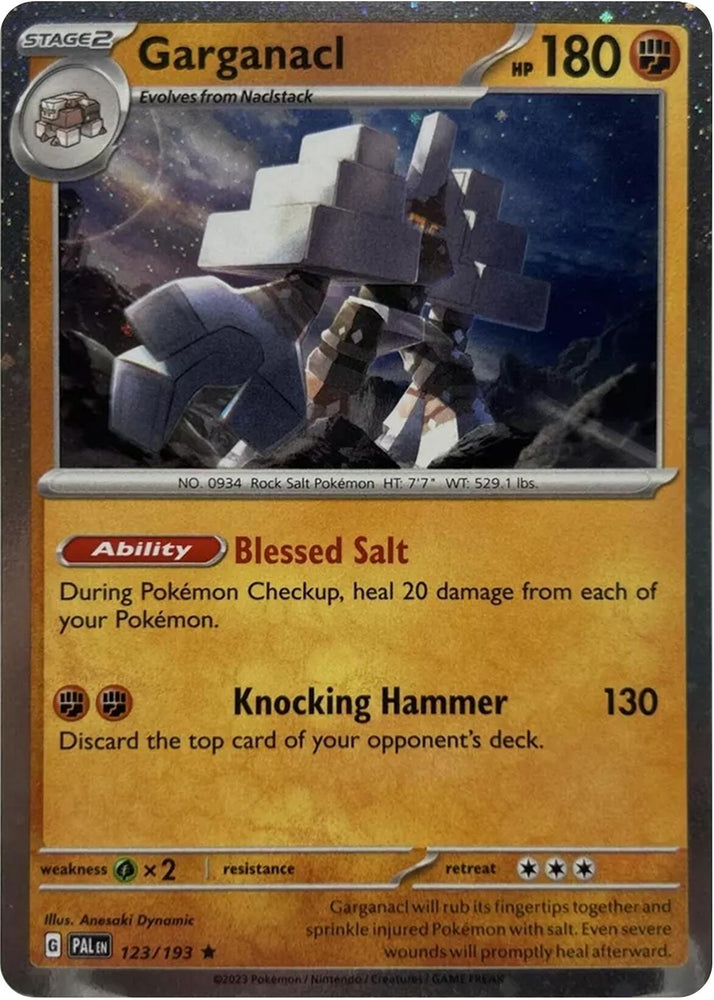 Image for Garganacl (Cosmos Holo) (123/193) [Blister Exclusives]