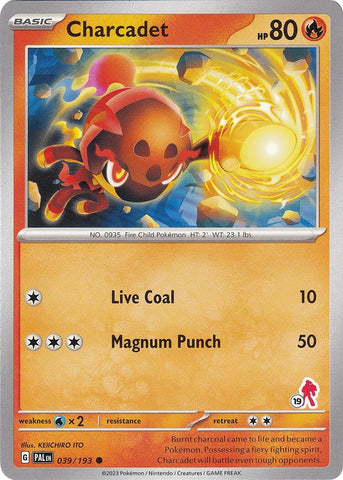 Image for Charcadet - Armarouge 19 (039/193) - Pokemon