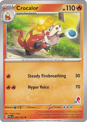 Image for Crocalor - Armarouge 30 (036/193) - Pokemon