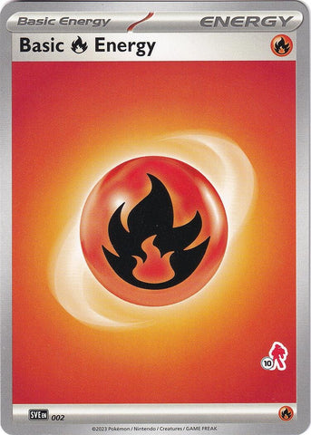 Image for Basic Fire Energy - Armarouge 10 (002) - Pokemon