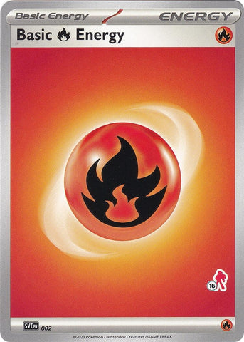 Image for Basic Fire Energy - Armarouge 16 (002) - Pokemon