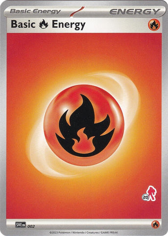 Image for Basic Fire Energy - Armarouge 20 (002) - Pokemon