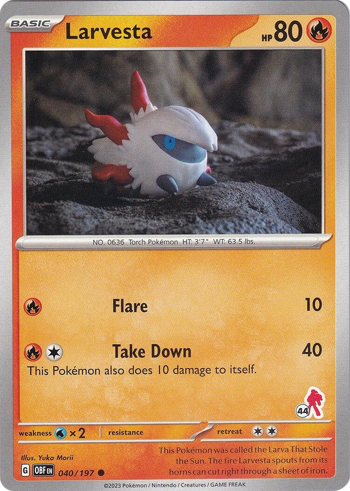 Image for Larvesta - Armarouge 44 (040/197) - Pokemon