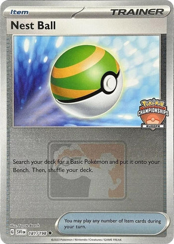 Image for Nest Ball - 181/198 (Europe Championships) (181/198) - Pokemon