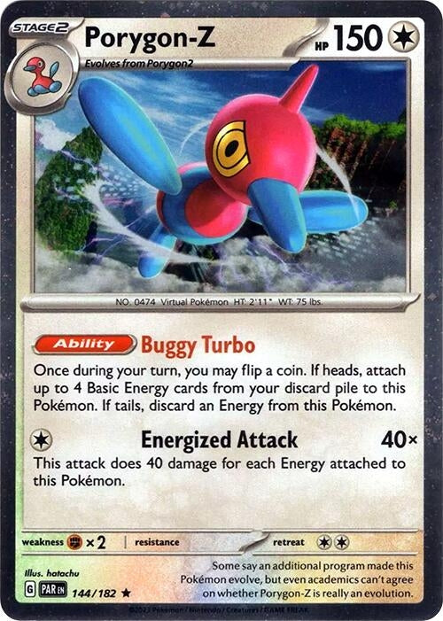Porygon-Z - 144/182 (Cosmos Holo) (144/182) (Miscellaneous Cards & Products)