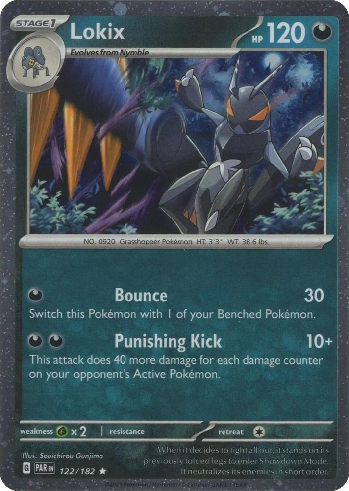 Lokix - 122/182 (Cosmos Holo) (122/182) (Miscellaneous Cards & Products)