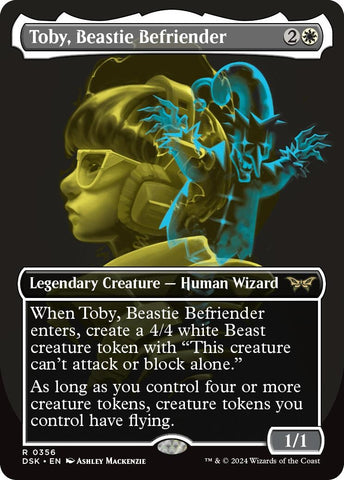 Image for Toby, Beastie Befriender (Showcase) (356) [Duskmourn: House of Horror]