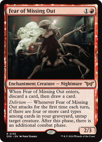 Image for Fear of Missing Out (136) [Duskmourn: House of Horror]