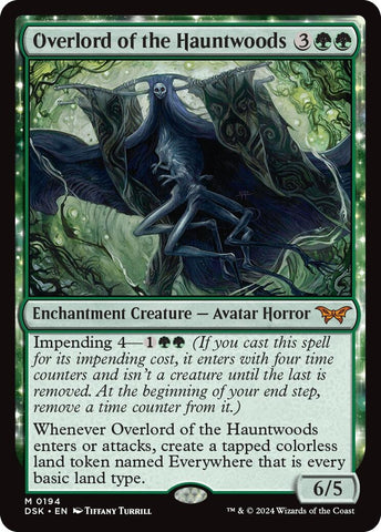 Image for Overlord of the Hauntwoods (194) [Duskmourn: House of Horror]