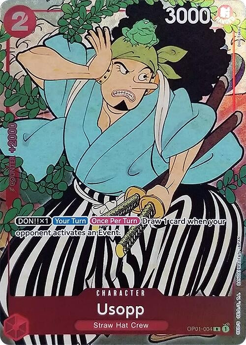 Image for Usopp (English Version 1st Anniversary Set) (OP01-004) - One Piece Card Game