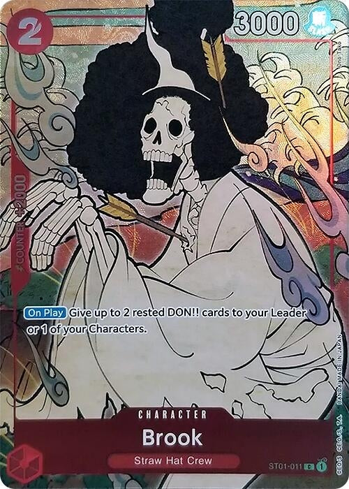 Brook (English Version 1st Anniversary Set) (ST01-011) (One Piece Promotion Cards)