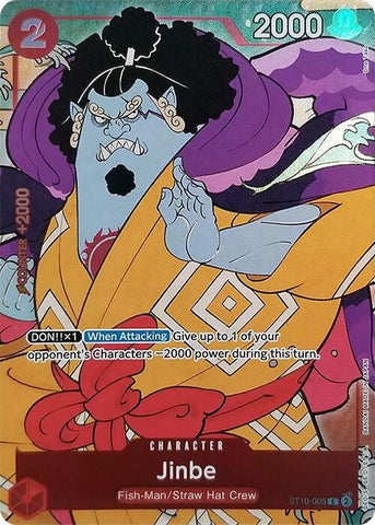 Jinbe (English Version 1st Anniversary Set) (ST10-005) (One Piece Promotion Cards)