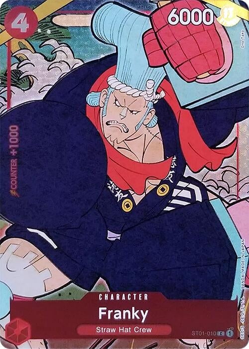 Franky (English Version 1st Anniversary Set) (ST01-010) (One Piece Promotion Cards)