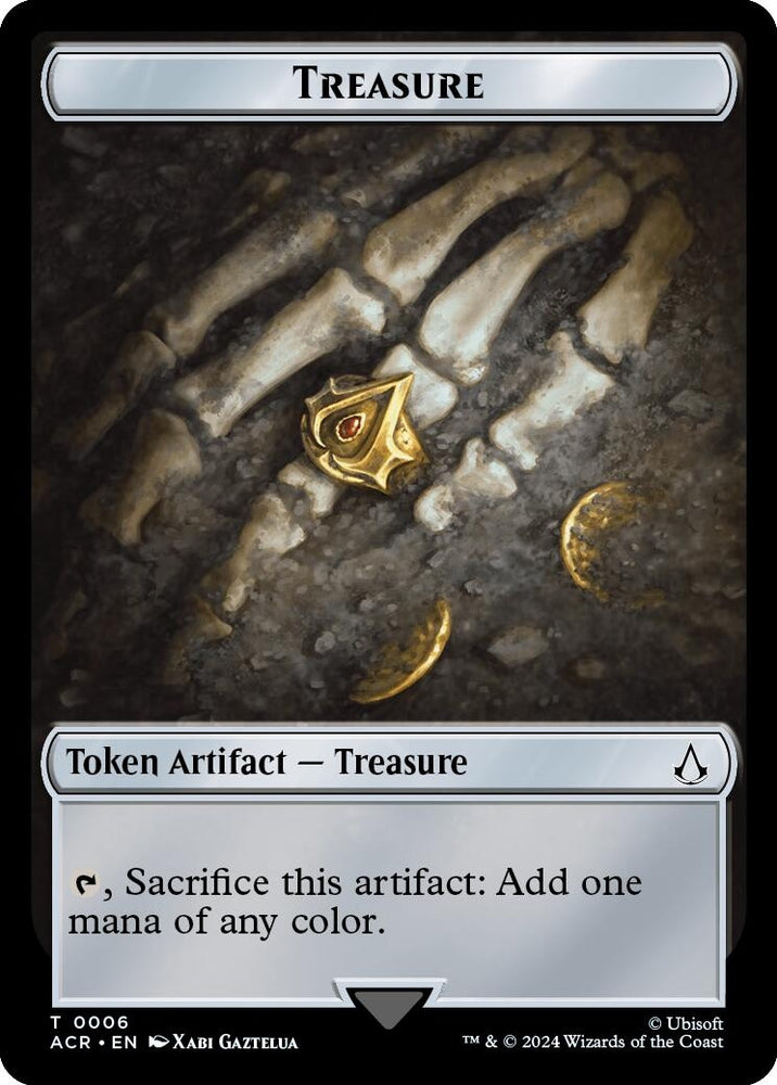 Image for Treasure Token (6) - Magic: The Gathering