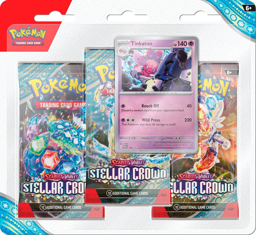 Image for Stellar Crown 3 Pack Blisters [Tinkaton] (SV07)