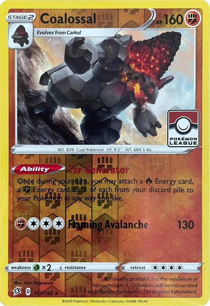 Image for Coalossal (107/192) [League & Championship Cards]